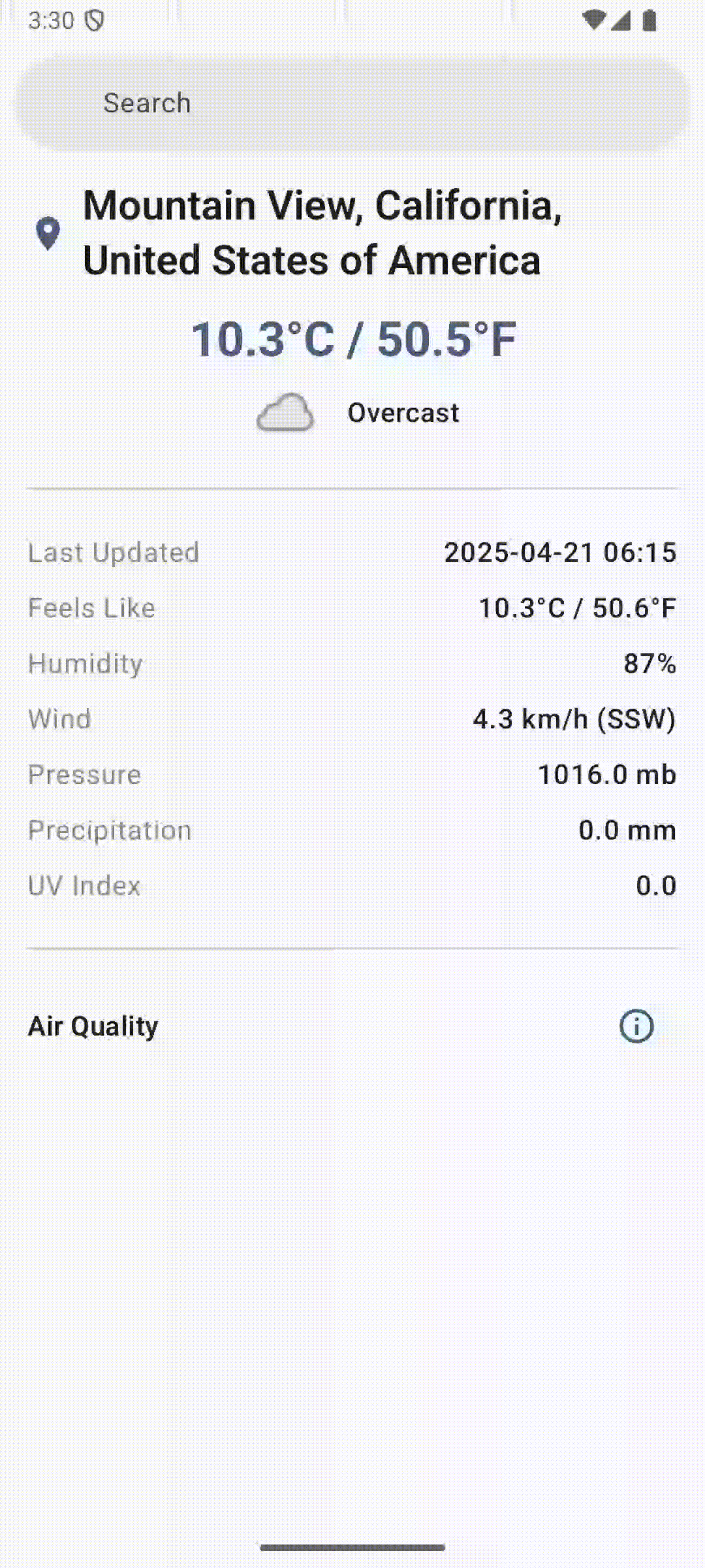 Air quality